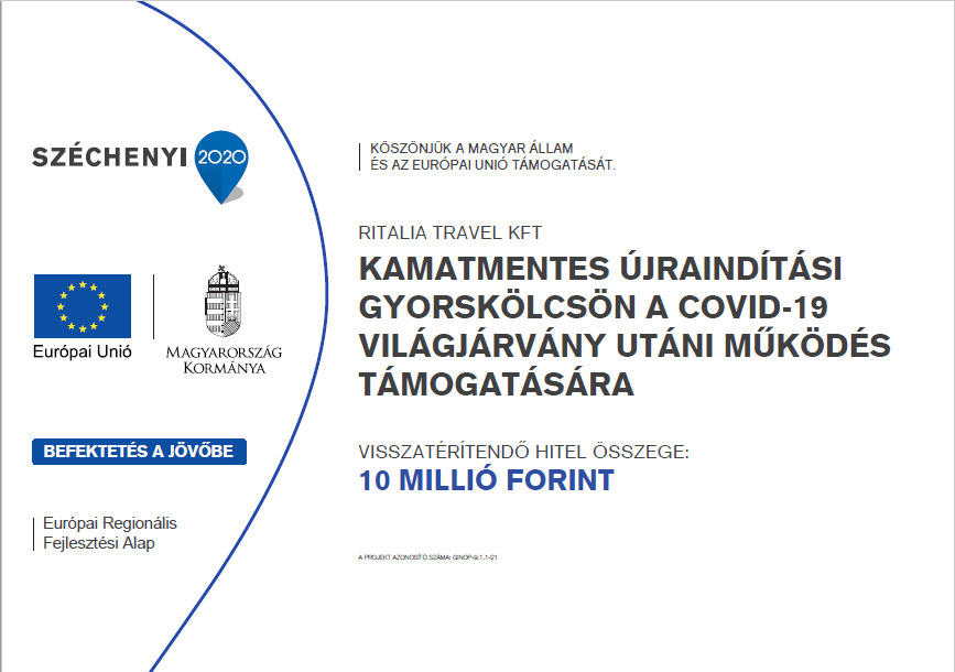 GINOP-9.1.1-21 KAMATMENTES ÚJRAINDÍTÁSI GYORSKÖLCSÖN HITELPROGRAM
